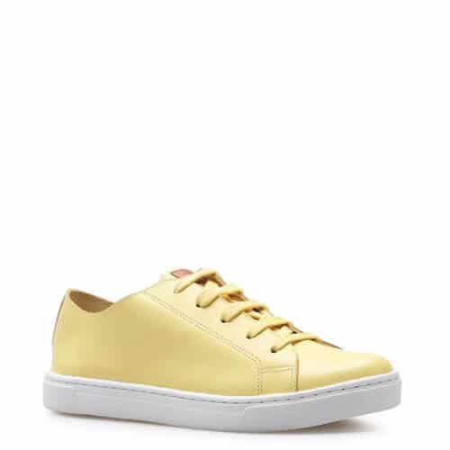 Tênis Feminino – Couro Amarelo