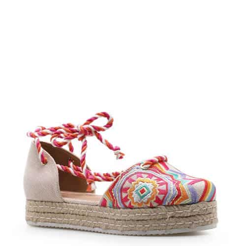 Espadrille Ojos – Tecido Multicolor