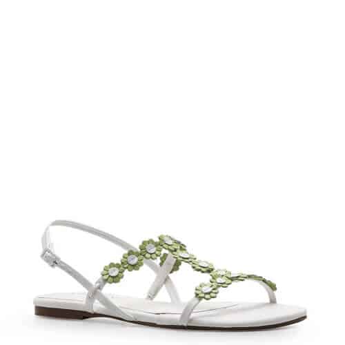 Rasteirinha Flowers – Alternativo Branco