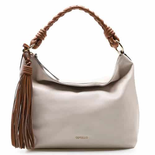 Hobo Alça Trançada – Couro Off White – UN