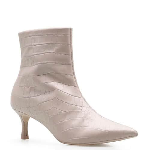 Bota Daisy – Croco Off White