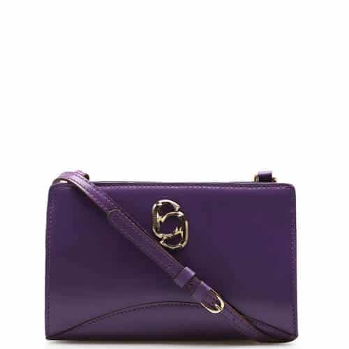 Bolsa Transversal Diana – Couro Violeta – UN