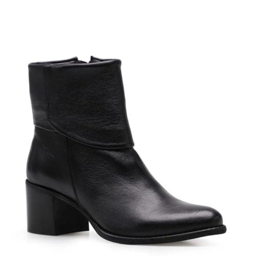 Bota Couro Pelica Preto