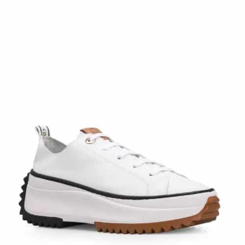 TÊNIS FLATFORM COURO BRANCO