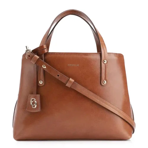 Bolsa Tote Couro Marrom