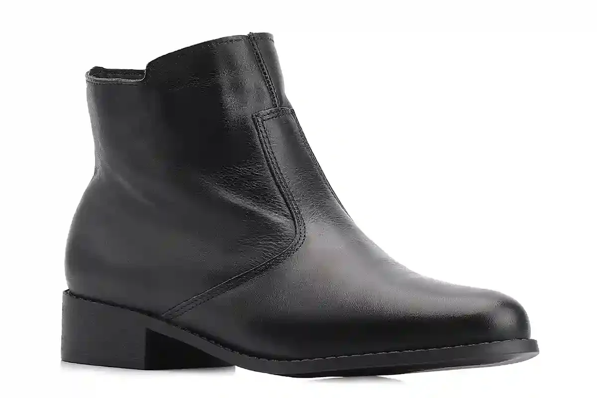 Bota Couro Preto