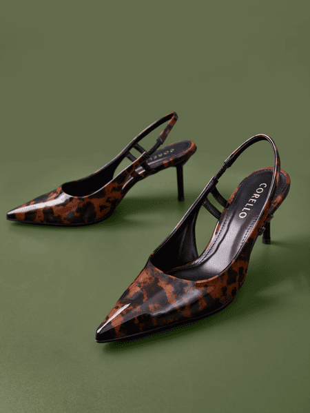 Scarpin Verniz Tartaruga
