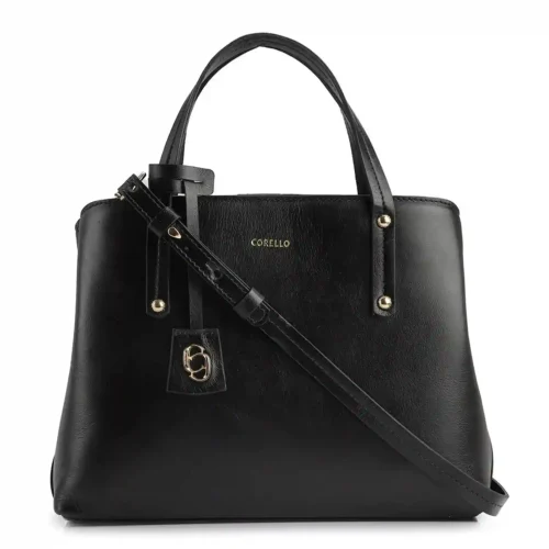 Bolsa Tote Couro Preto