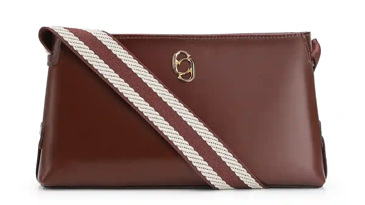 Bolsa Transversal Couro Marrom

