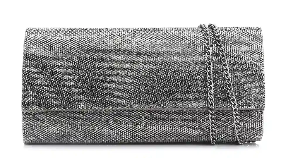 Clutch Strass Grafite