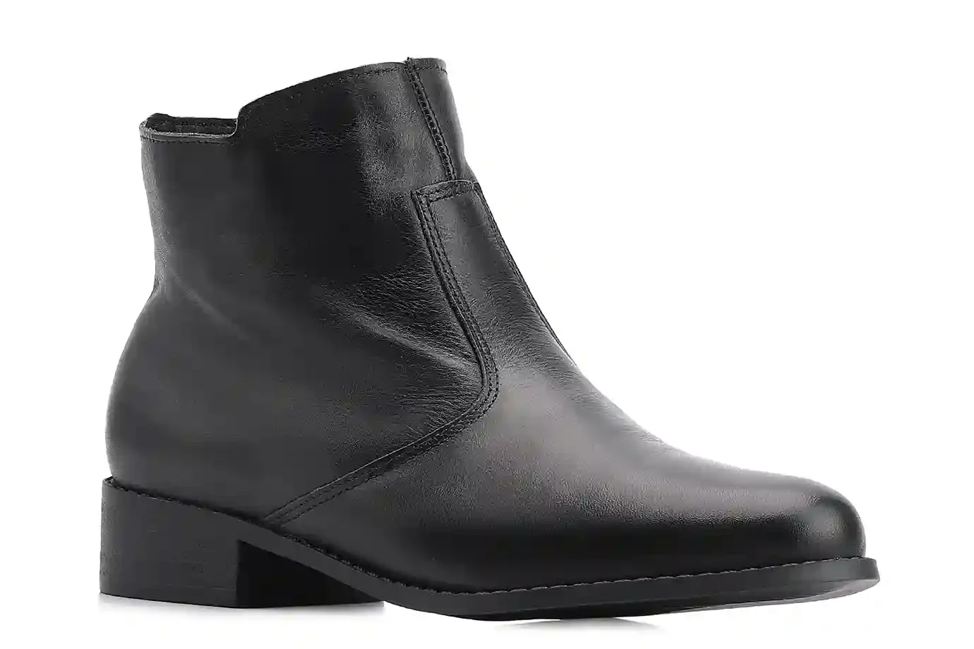 Bota Couro Preto
