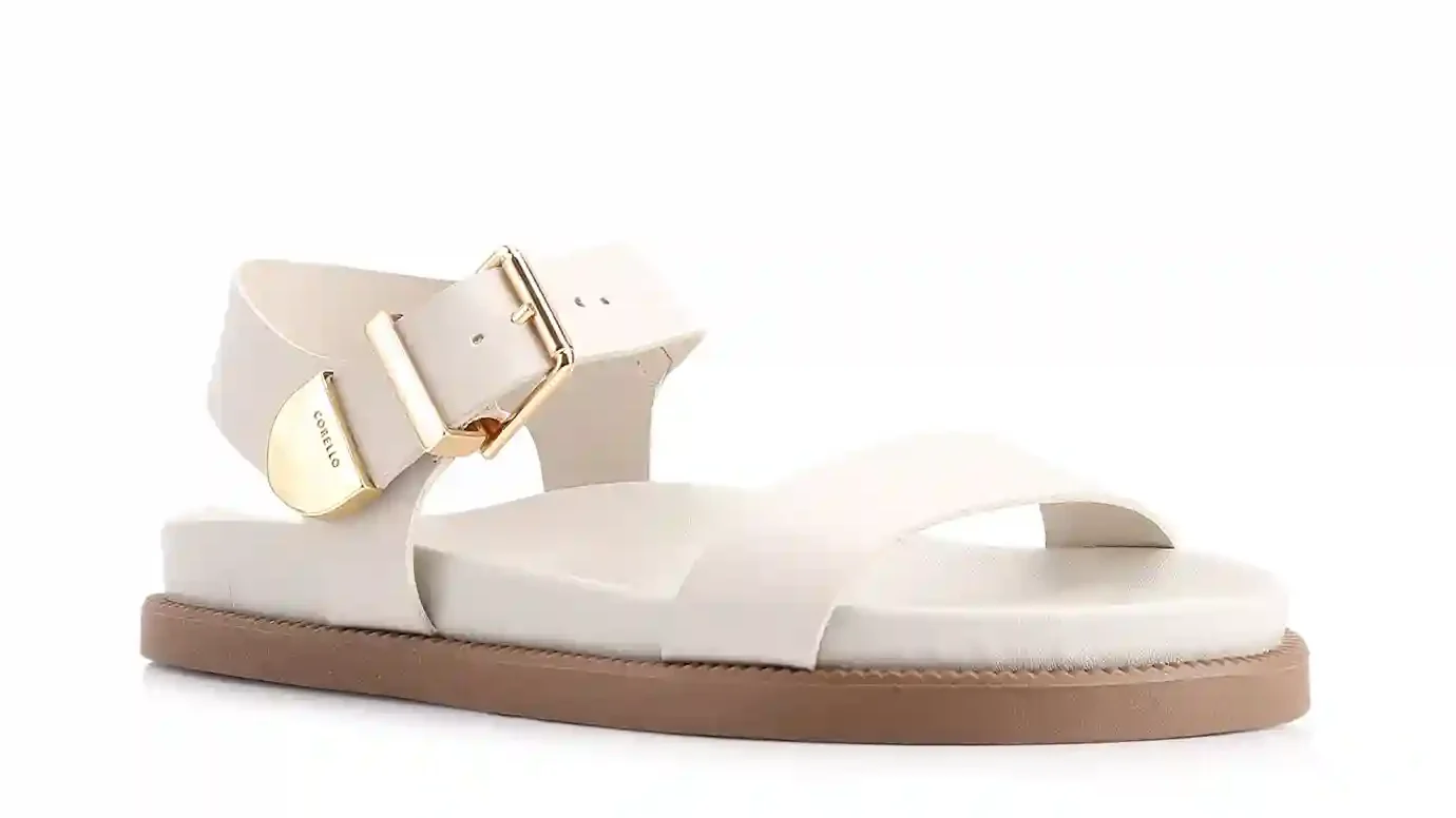 Papete Couro Off White
