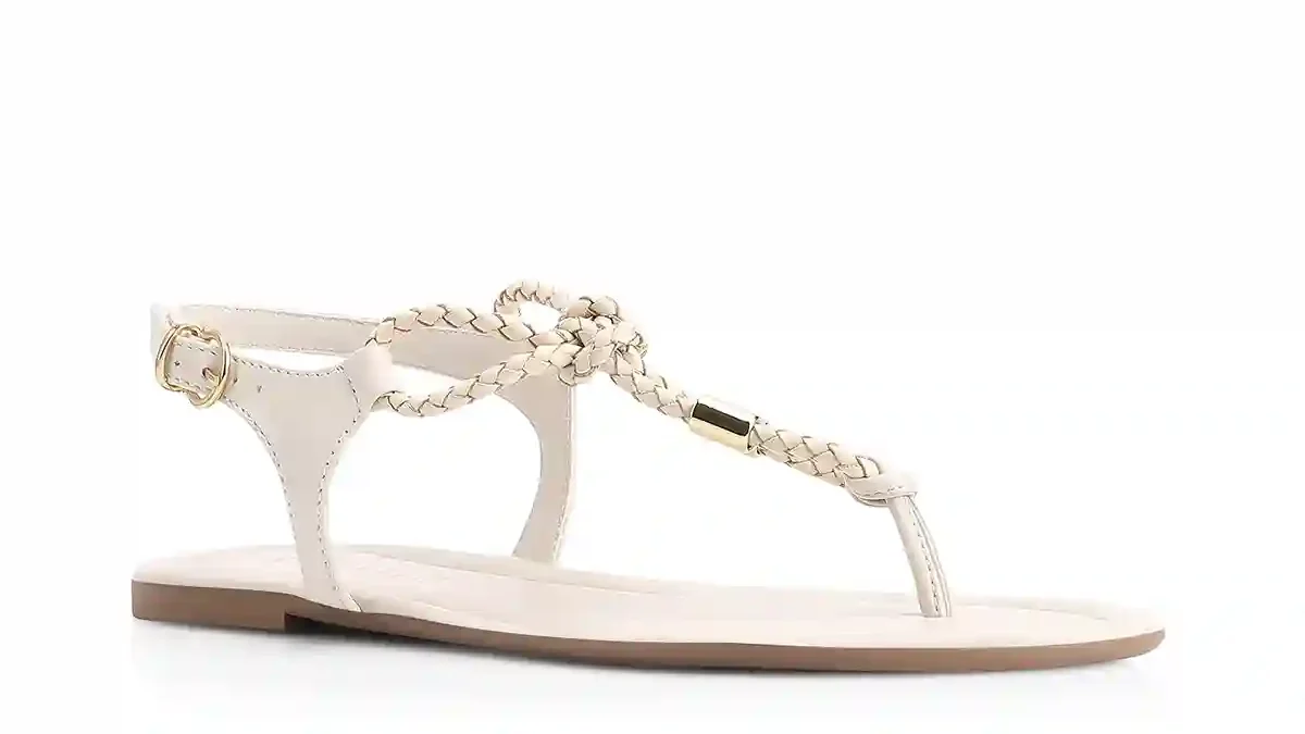 Rasteirinha Tramado Alt Off White