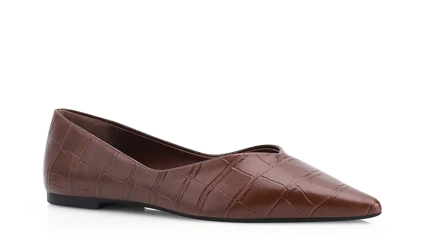 Sapatilha Alt Croco Marrom
