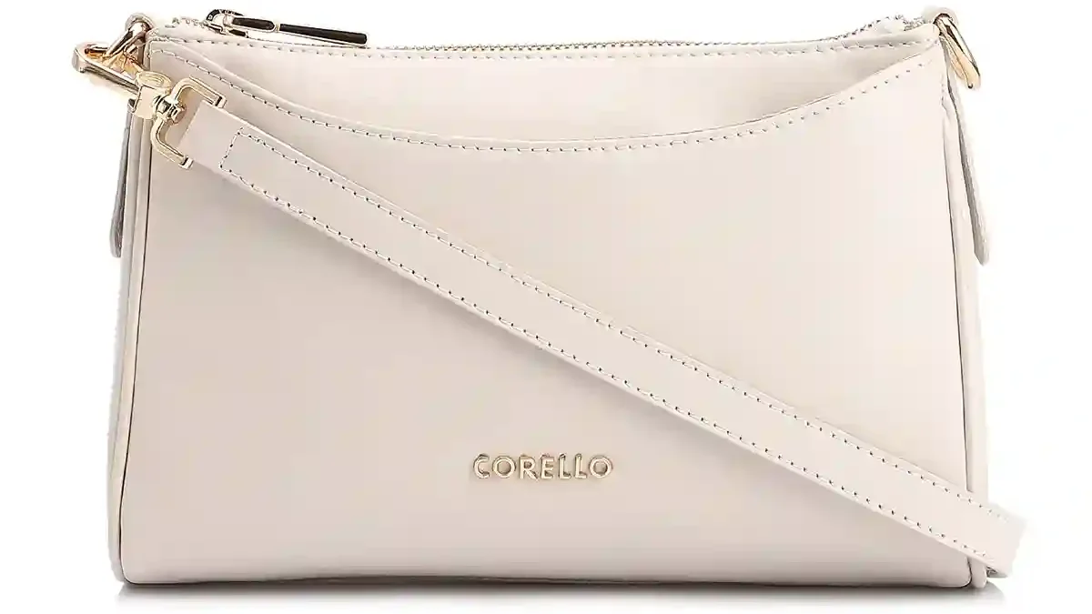 Bolsa Transversal Couro Marfim
