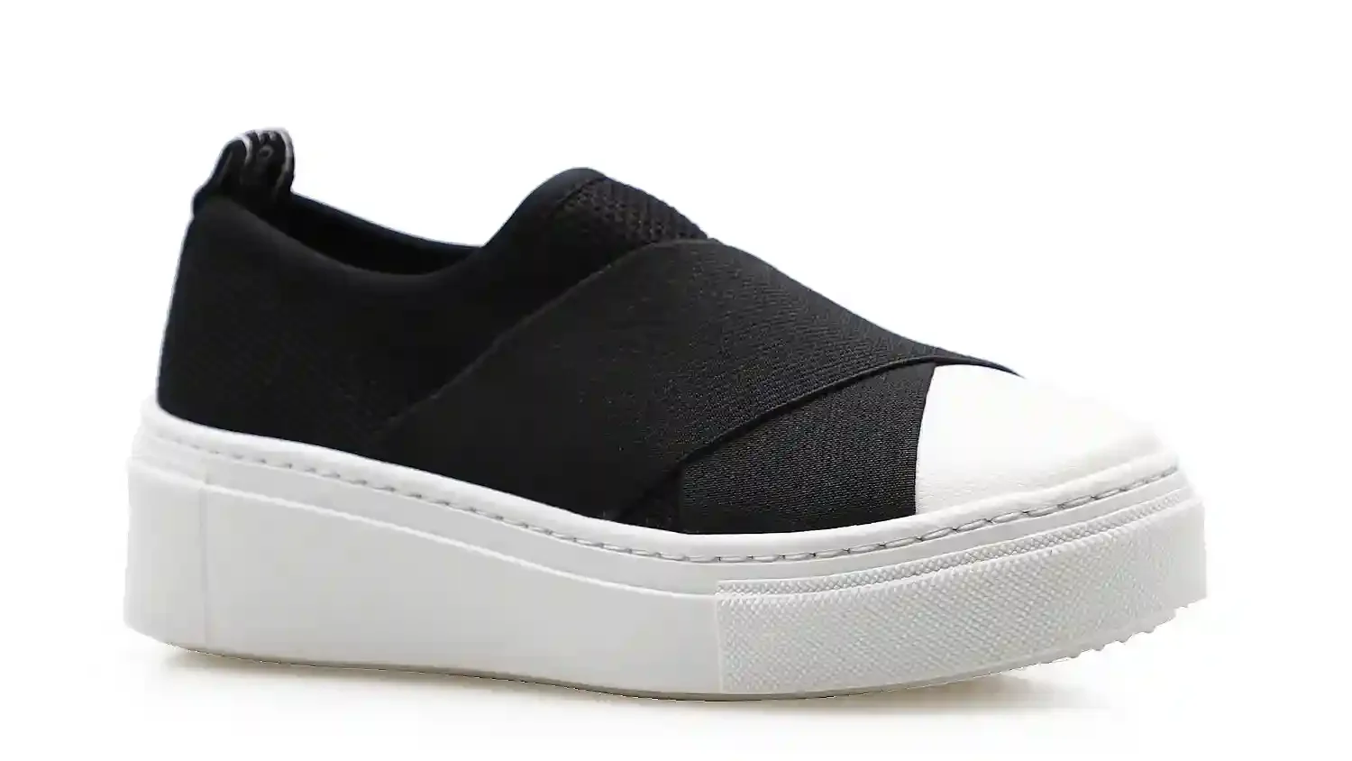 Slip On Knit Preto
